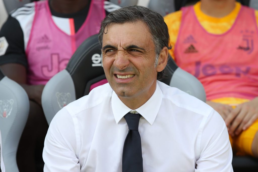 Fabio Pecchia sulla panchina della Juventus Under 23