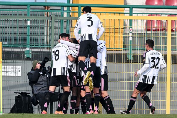 Cm Alessandria 30/11/2025 - campionato di calcio serie C / Juventus Next Gen-Perugia / foto Cristiano Mazzi/Image Sport 
nella foto: esultanza gol David Puczka
